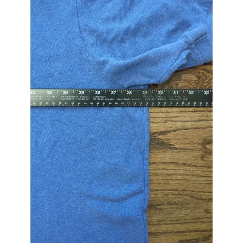 Polo Ralph Lauren Mens Sz 4XLT Tall Blue Short Sleeve Polo‎ Pony Preppy Money